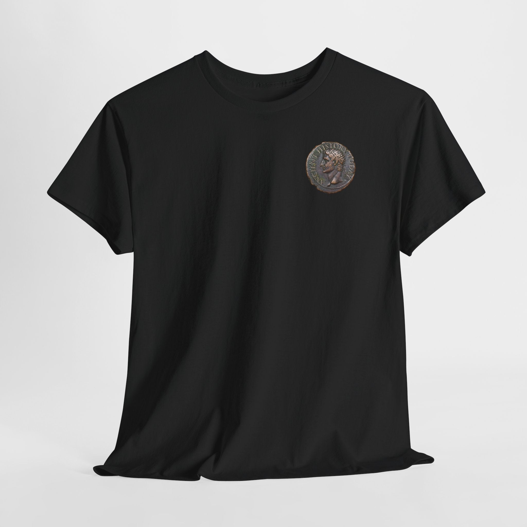 Ancient History Today - Coin Emblem T-Shirt (Heavyweight)