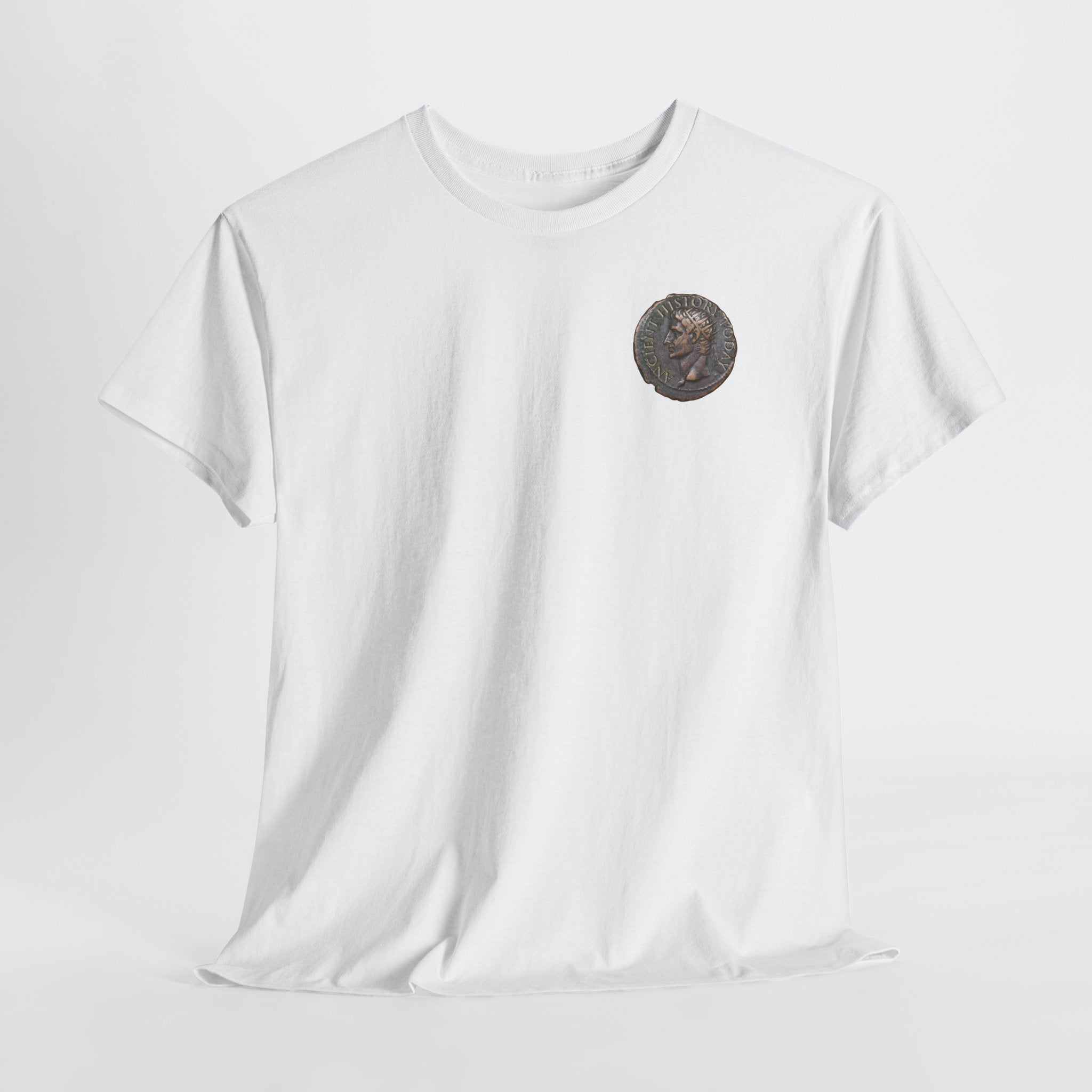 Ancient History Today - Coin Emblem T-Shirt (Heavyweight)